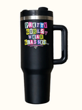 🩷 Pretty Girls Wear Glasses 40 oz Tumbler